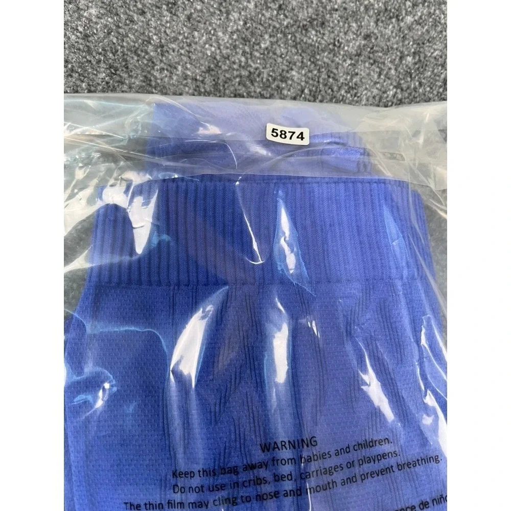 Lululemon Rest Less Textured Cable Knit Hoodie Royal Blue Women's No size tag 2?